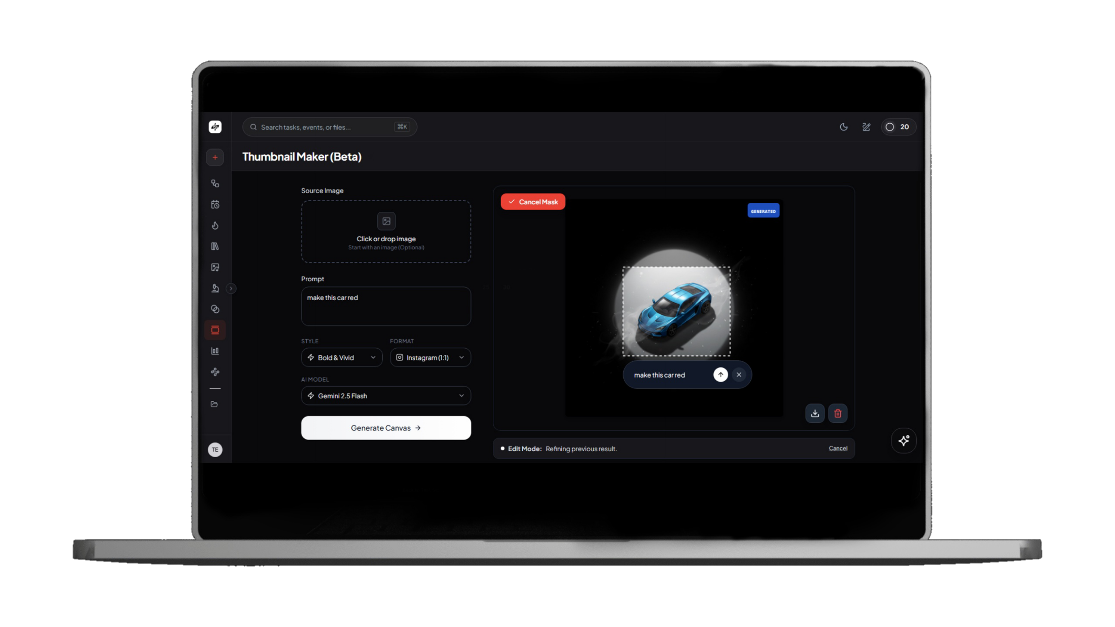 Edit Surface UI